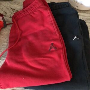 Orange Jordan Sweats